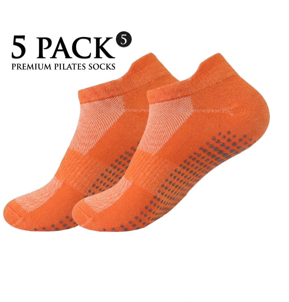sock bright orange